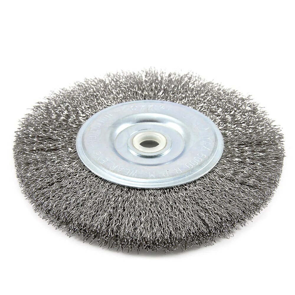 72745 Wire Wheel, Crimped, 6 in x